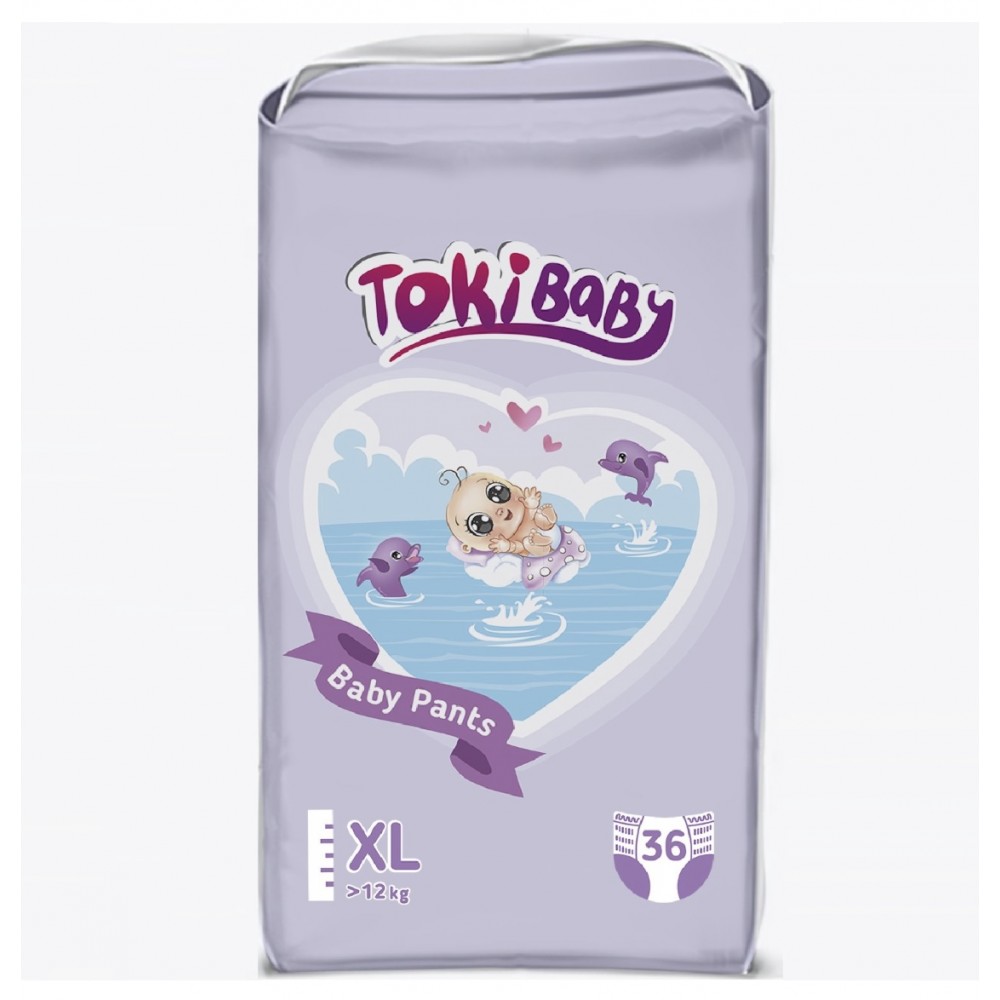 TOKIBABY трусики xl от 12 кг 36 шт 