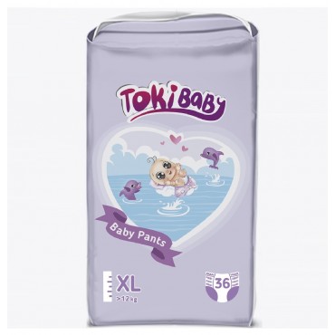 TOKIBABY трусики xl от 12 кг 36 шт 